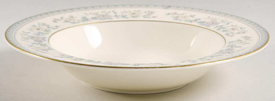 Bordeaux Large Rim Soup Bowl by Minton-1
