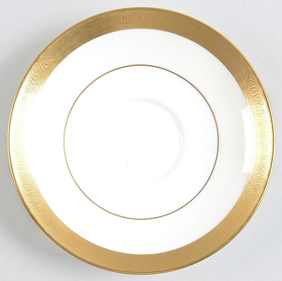 Buckingham Saucer for Footed Cup by Minton-1