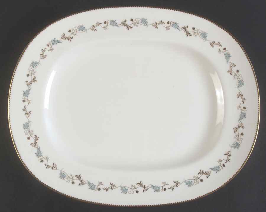 Champagne 15" Oval Serving Platter by Minton-1