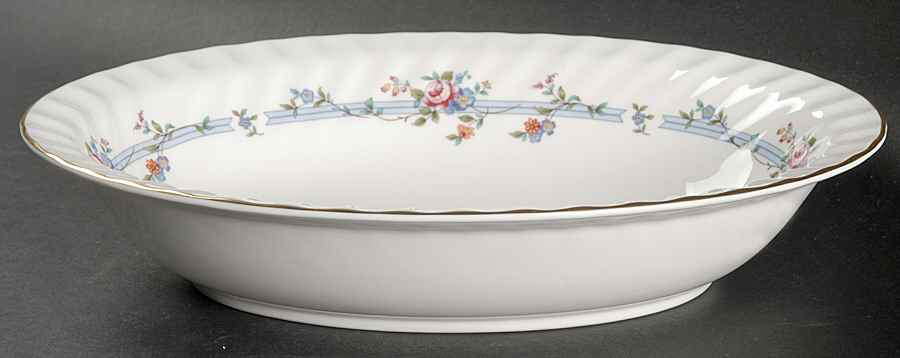 Chartwell 10" Oval Vegetable Bowl by Minton-1