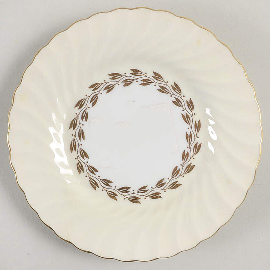 Cheviot Gold Bread & Butter Plate by Minton-1