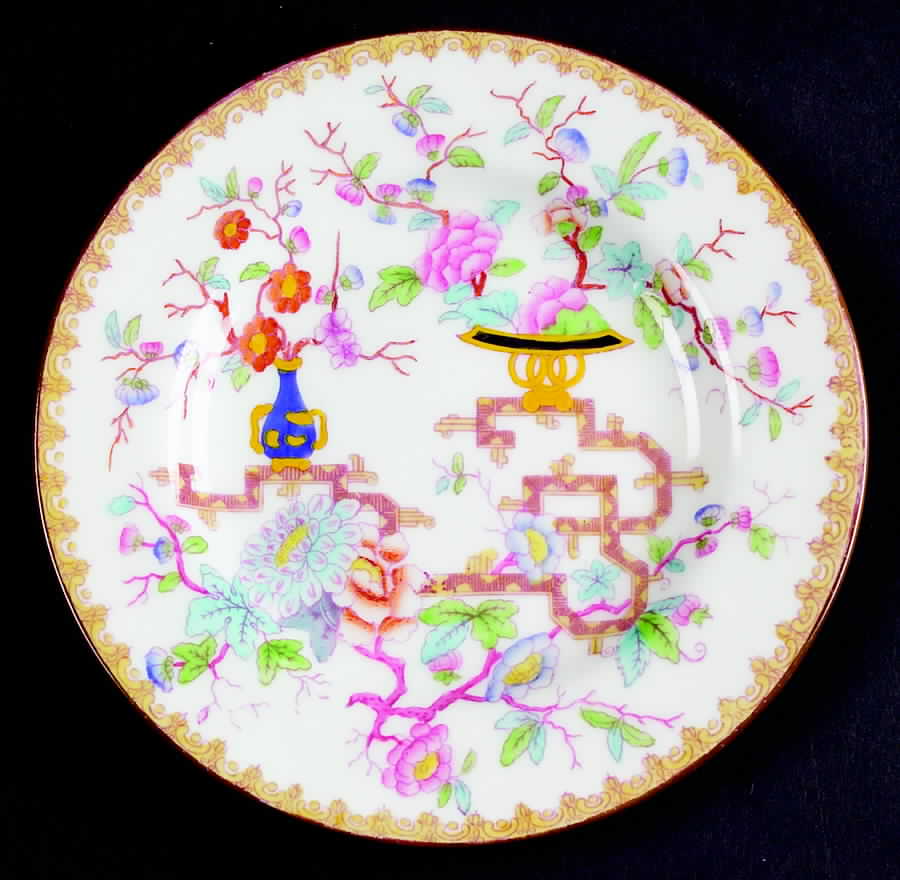 Chinese Tree (Smooth) Bread & Butter Plate by Minton-1