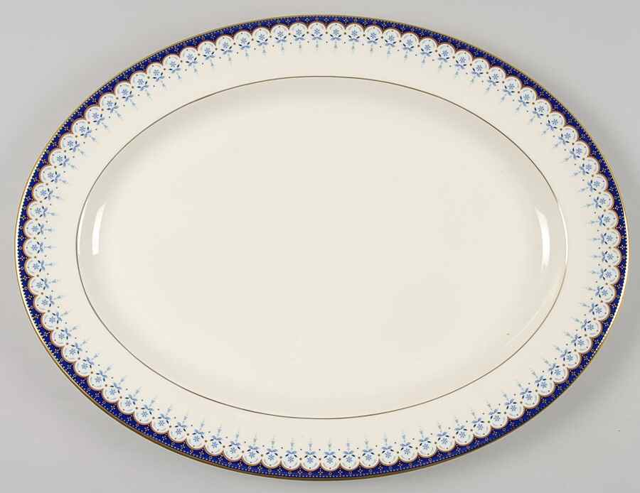Consort 16" Oval Serving Platter by Minton-1