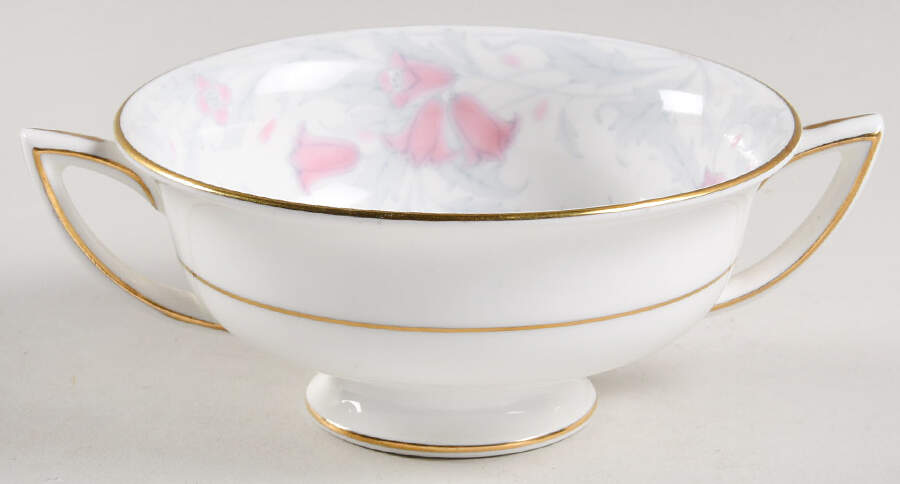 Debutante Gray Footed Cream Soup Bowl by Minton-1