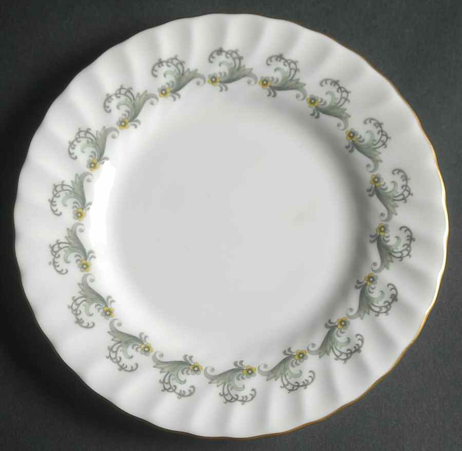 Ermine Bread & Butter Plate by Minton-1