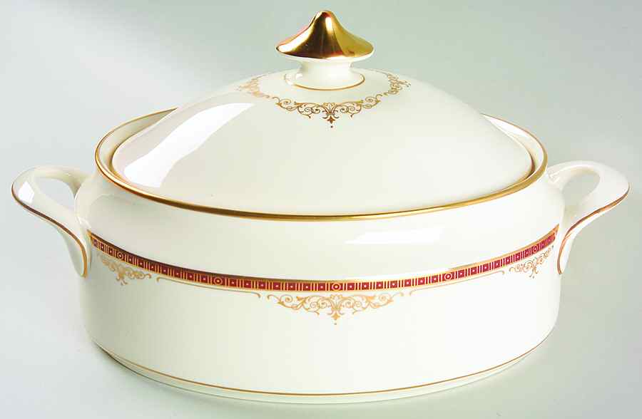 Gloucester Oval Covered Vegetable by Minton-1