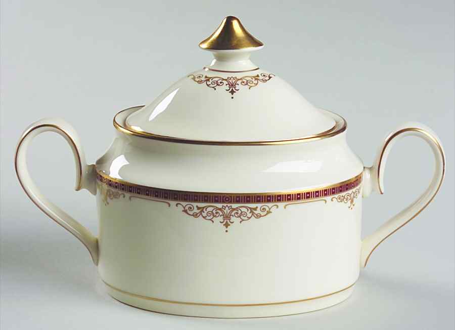Gloucester Sugar Bowl & Lid by Minton-1