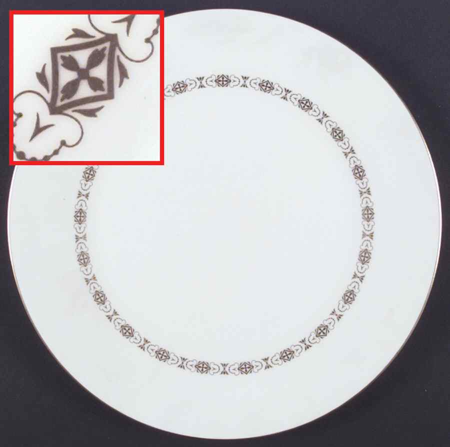 Golden Diadem Dinner Plate by Minton-1