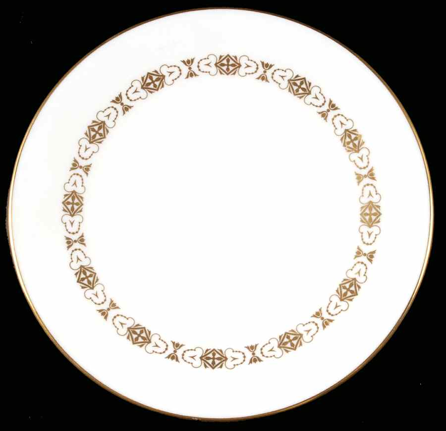 Golden Diadem Bread & Butter Plate by Minton-1