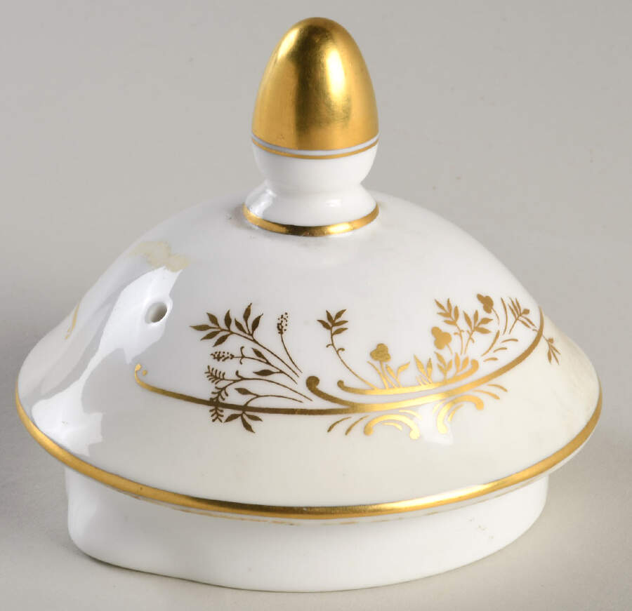 Gold Pandora Lid for Coffee Pot by Minton-1