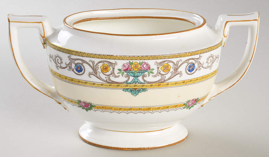 Grasmere Sugar Bowl No Lid by Minton-1