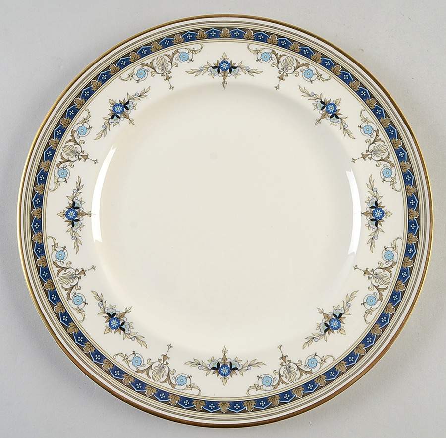 Grasmere Blue Dinner Plate by Minton-1