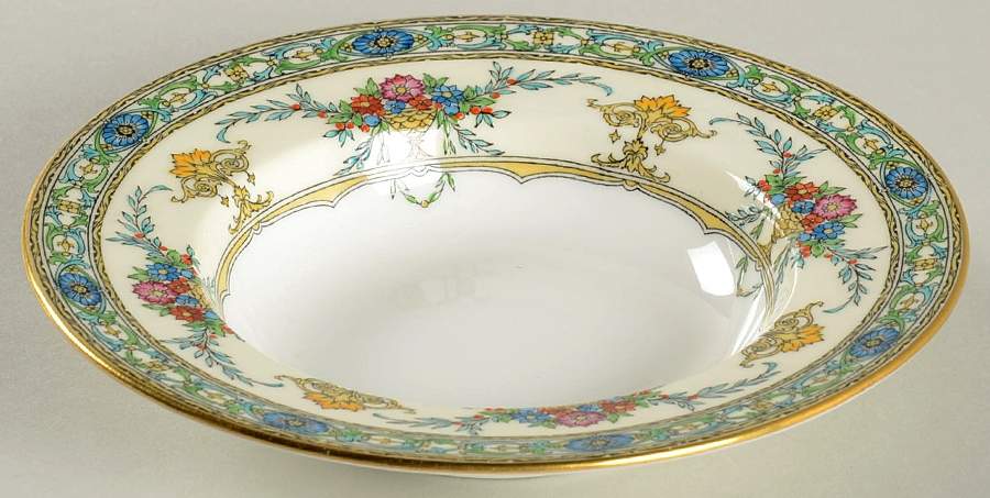 H3649 Rim Fruit/Dessert (Sauce) Bowl by Minton-1