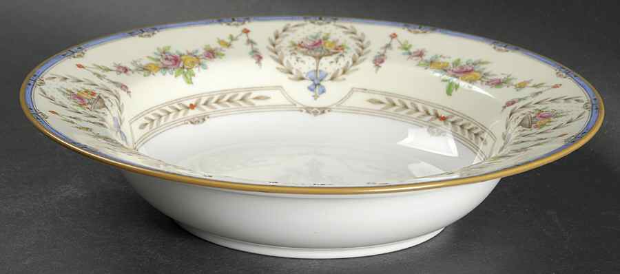 Hampshire Multicolor Rim Soup Bowl by Minton-1