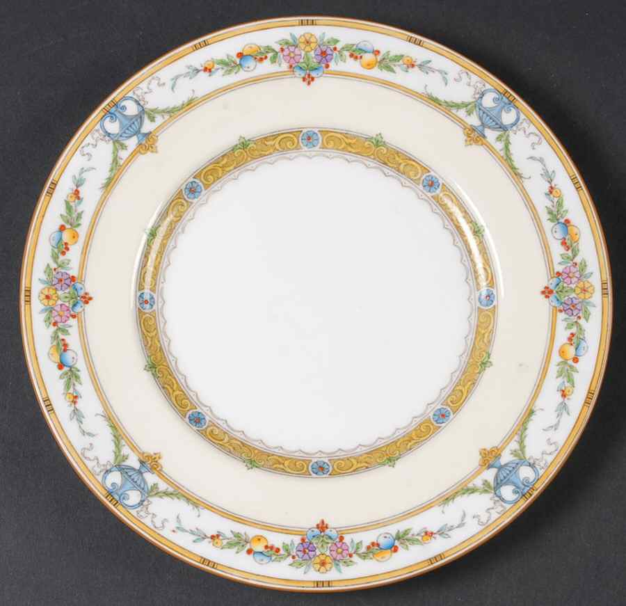 Helena Yellow (Dark) Luncheon Plate by Minton-1