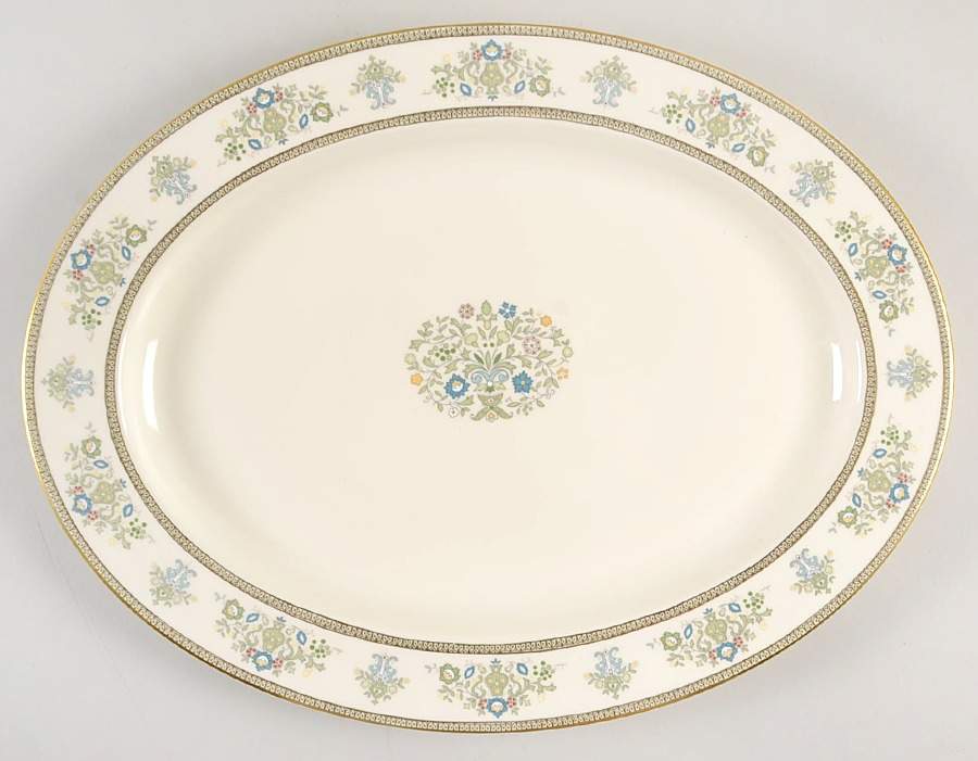 Henley 15" Oval Serving Platter by Minton-1