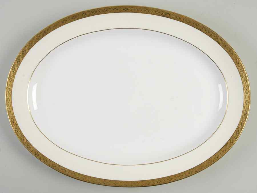 Imperial 15" Oval Serving Platter by Minton-1