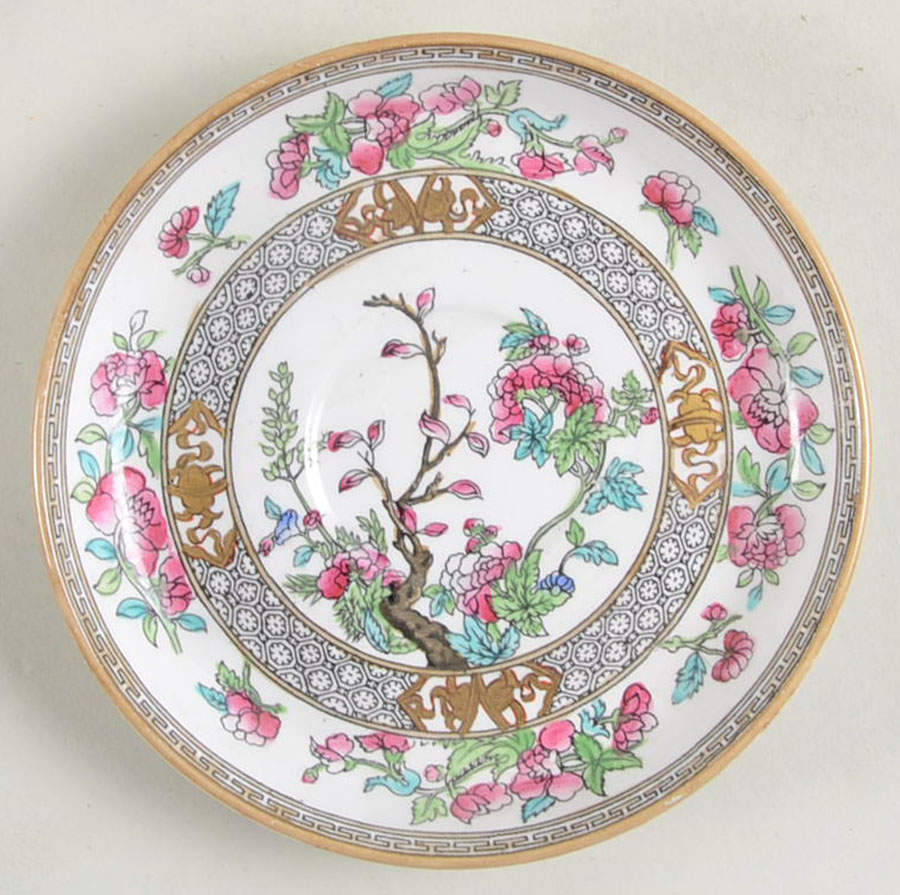 Indian Tree (Smooth) Saucer for Demitasse Cup by Minton-1