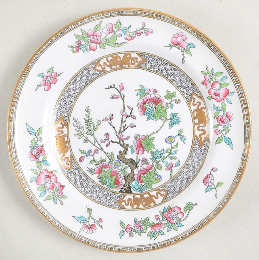 Indian Tree (Smooth) Dessert/Pie Plate by Minton-1