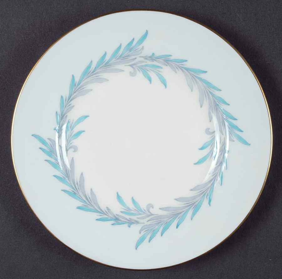Malta Blue Bread & Butter Plate by Minton-1