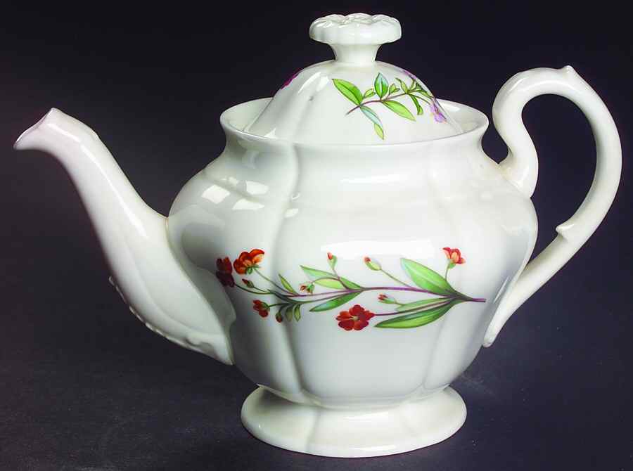 Meadow Scalloped Mini Teapot & Lid by Minton-1