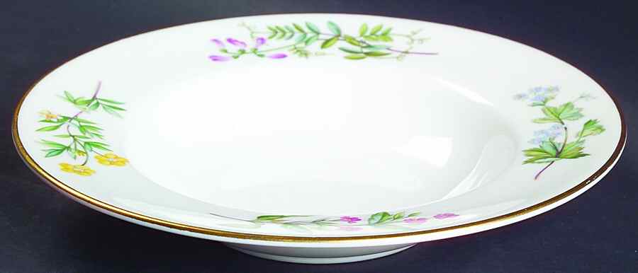 Meadow Smooth Rim Soup Bowl by Minton-1