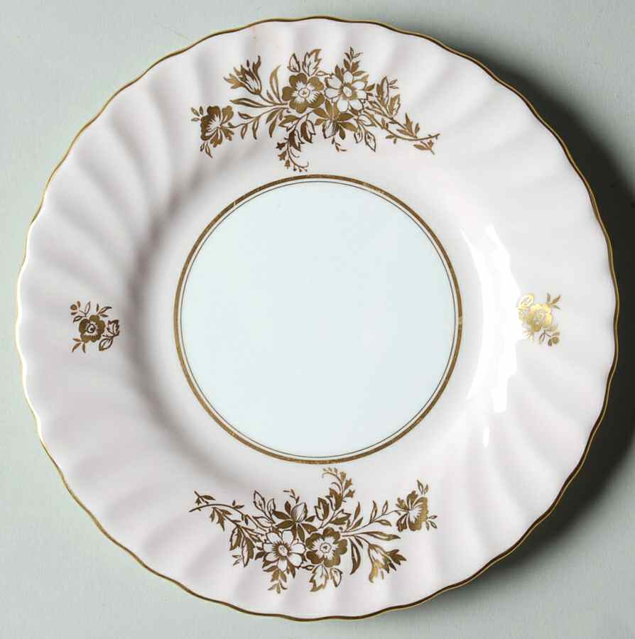 Minuet Pink Bread & Butter Plate by Minton-1