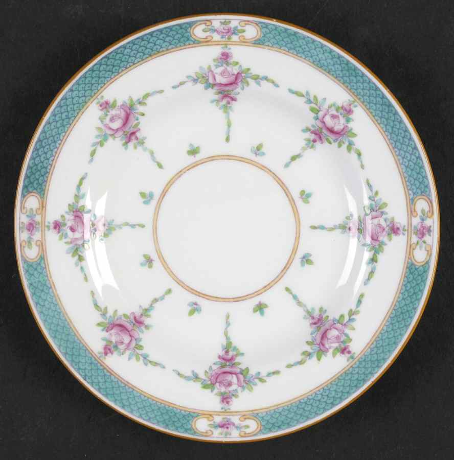 Persian Rose (Older) Bread & Butter Plate by Minton-1