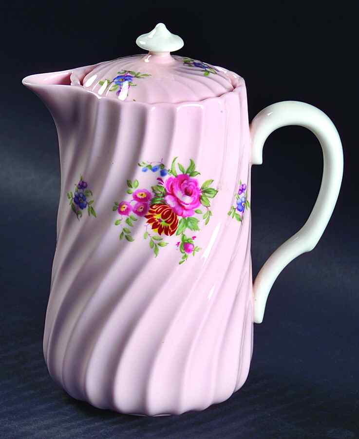 Rosetta Pink Large Syrup with Lid by Minton-1