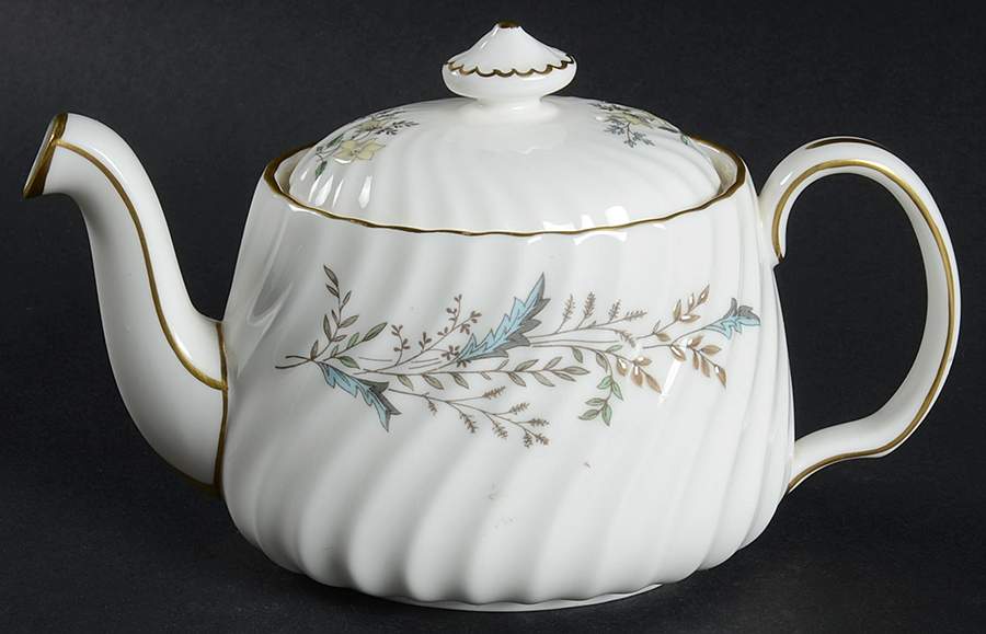 Seaforth Individual Teapot & Lid by Minton-1