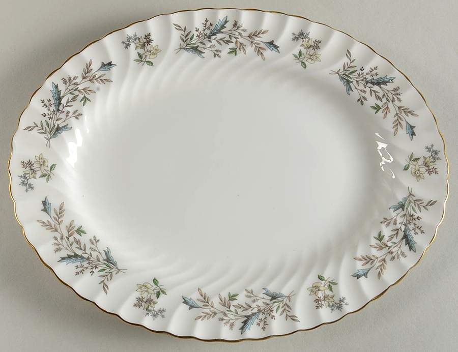 Seaforth 10" Oval Serving Platter by Minton-1