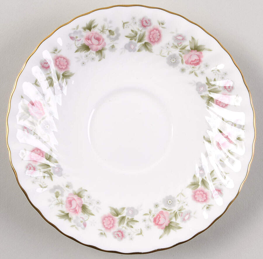 Spring Bouquet Saucer for Oversized Cup by Minton-1