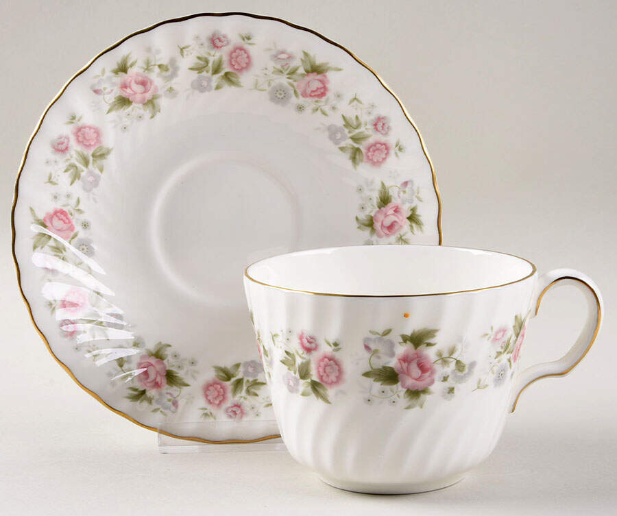 Spring Bouquet Oversized Cup & Saucer Set by Minton-1