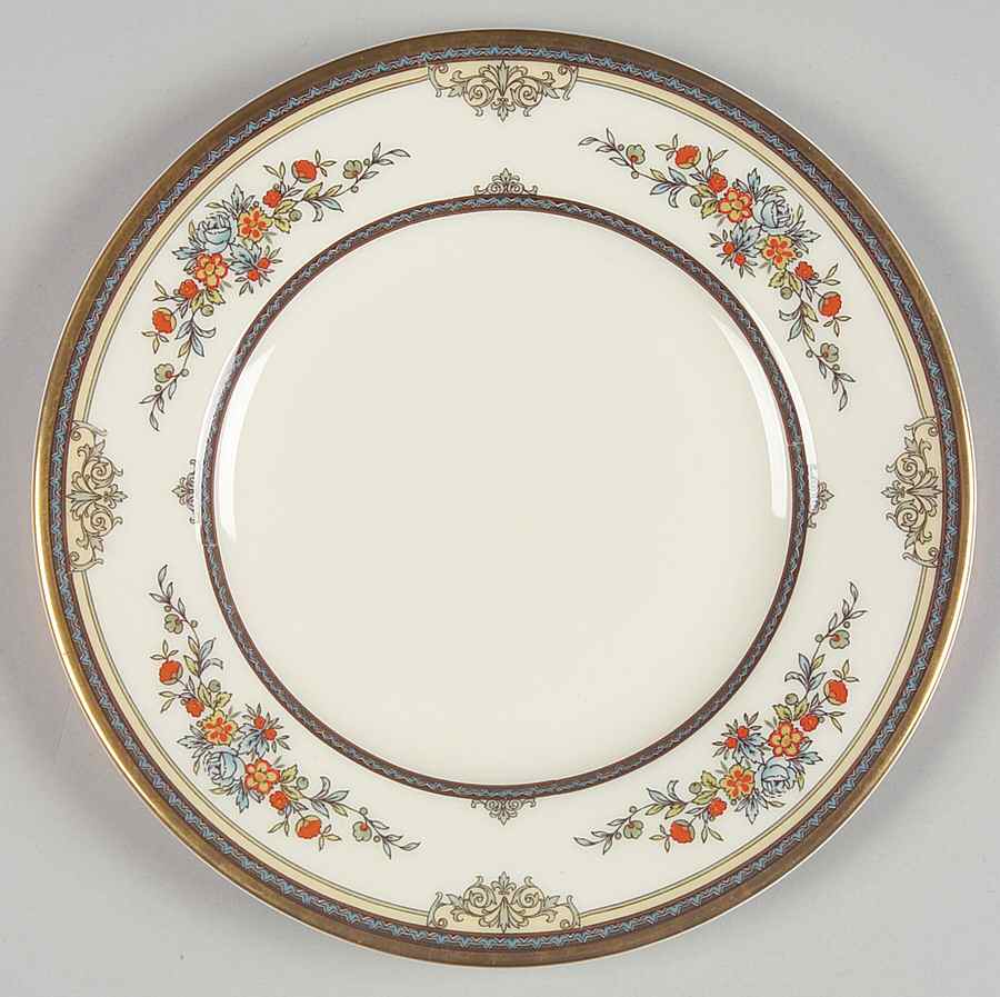 Stanwood (Gold Trim) Bread & Butter Plate by Minton-1