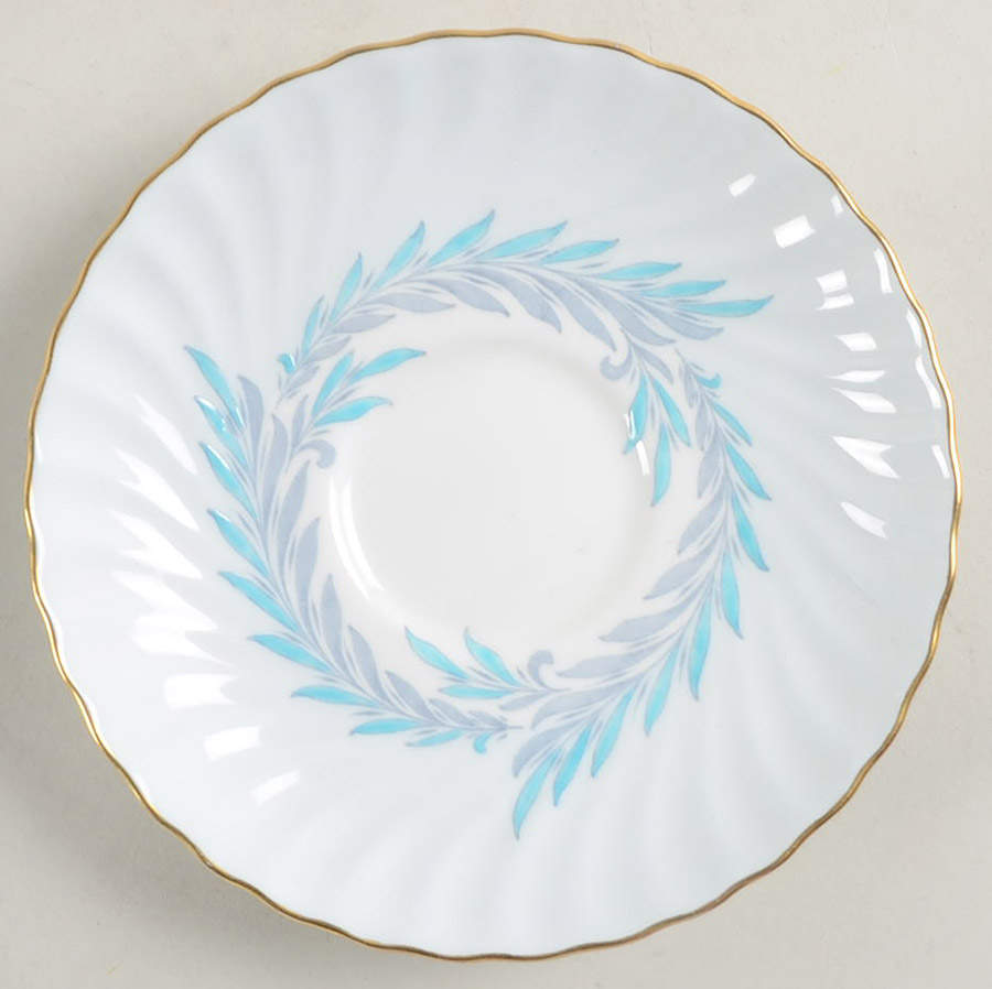 Symphony Blue Saucer by Minton-1