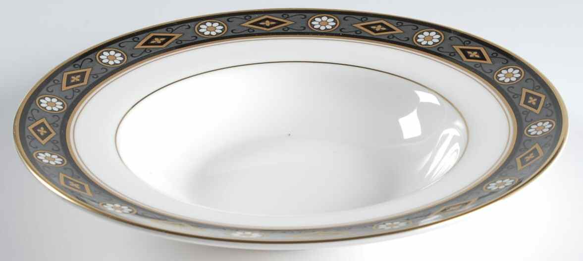 Tangiers Rim Soup Bowl by Minton-1