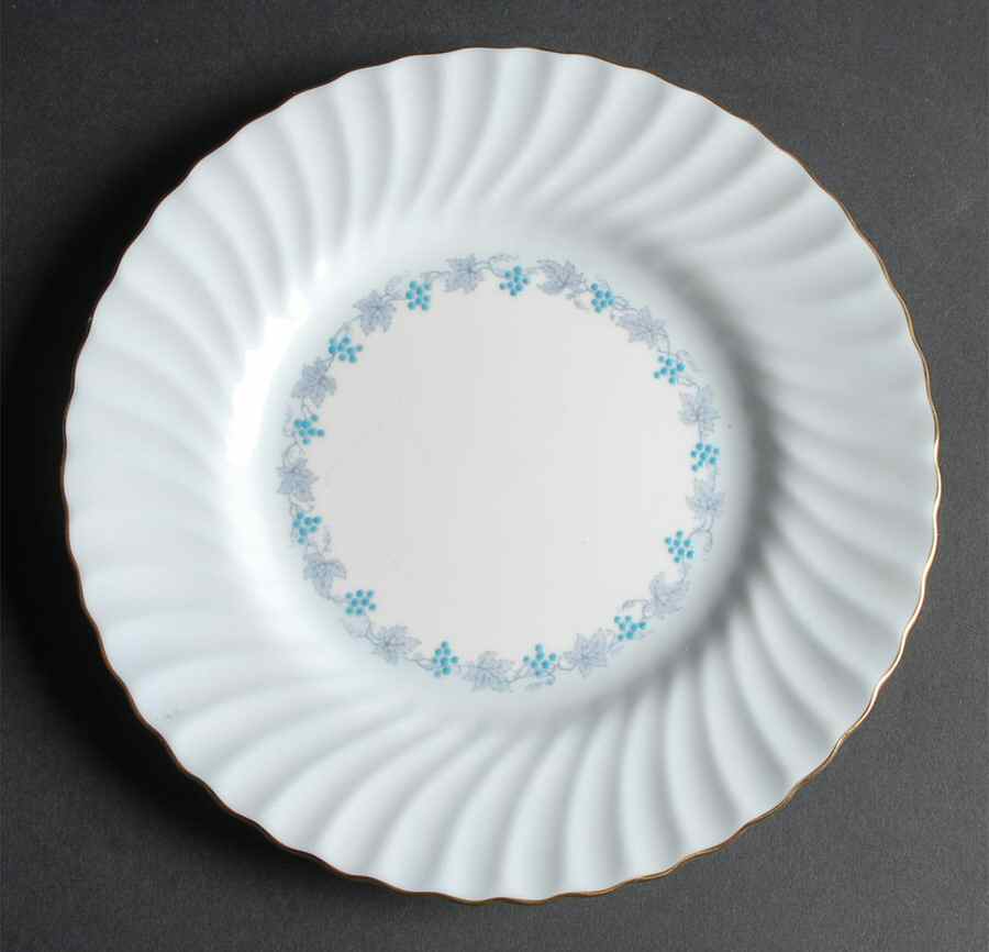 Vineyard Blue Luncheon Plate by Minton-1
