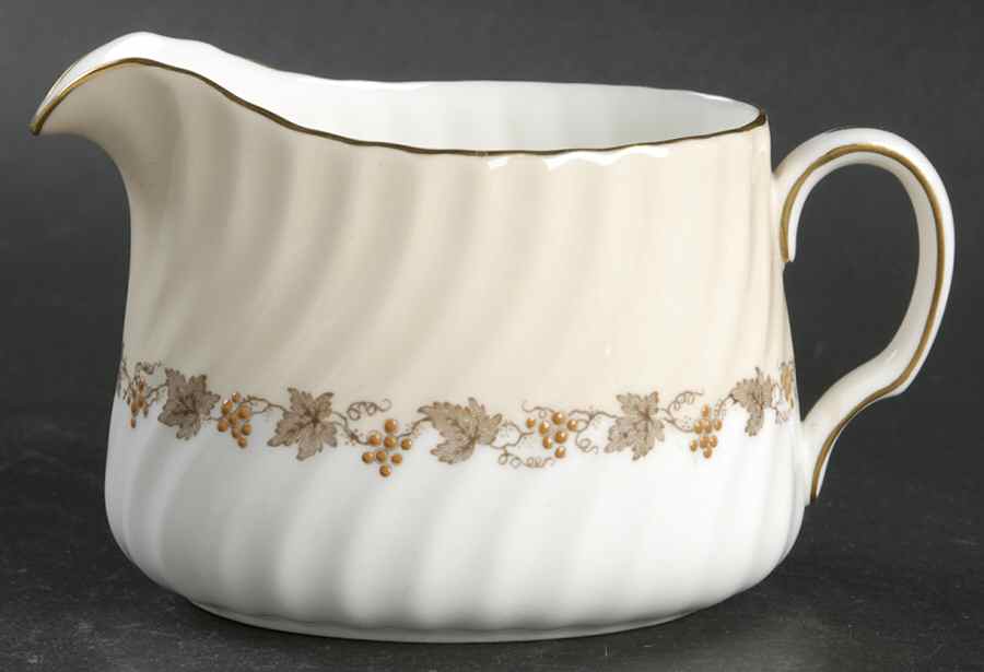 Vineyard Buff Creamer by Minton-1
