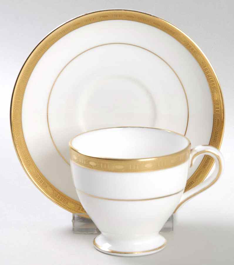 Winchester Footed Demitasse Cup & Saucer Set by Minton-1