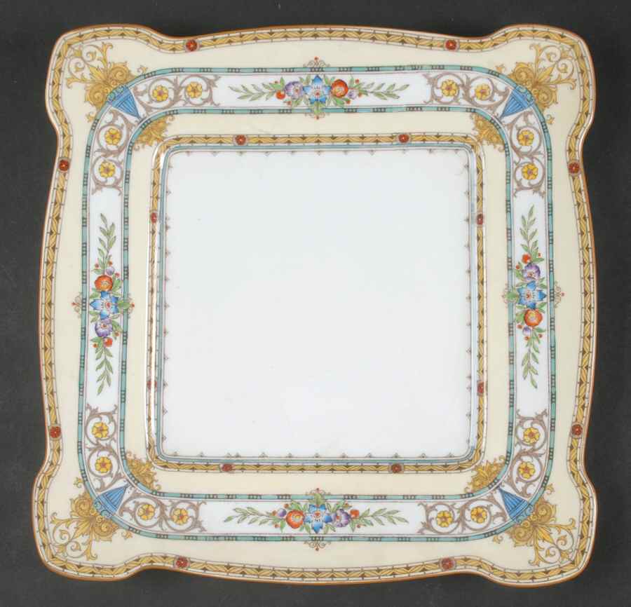 Windermere Square Cake Plate by Minton-1