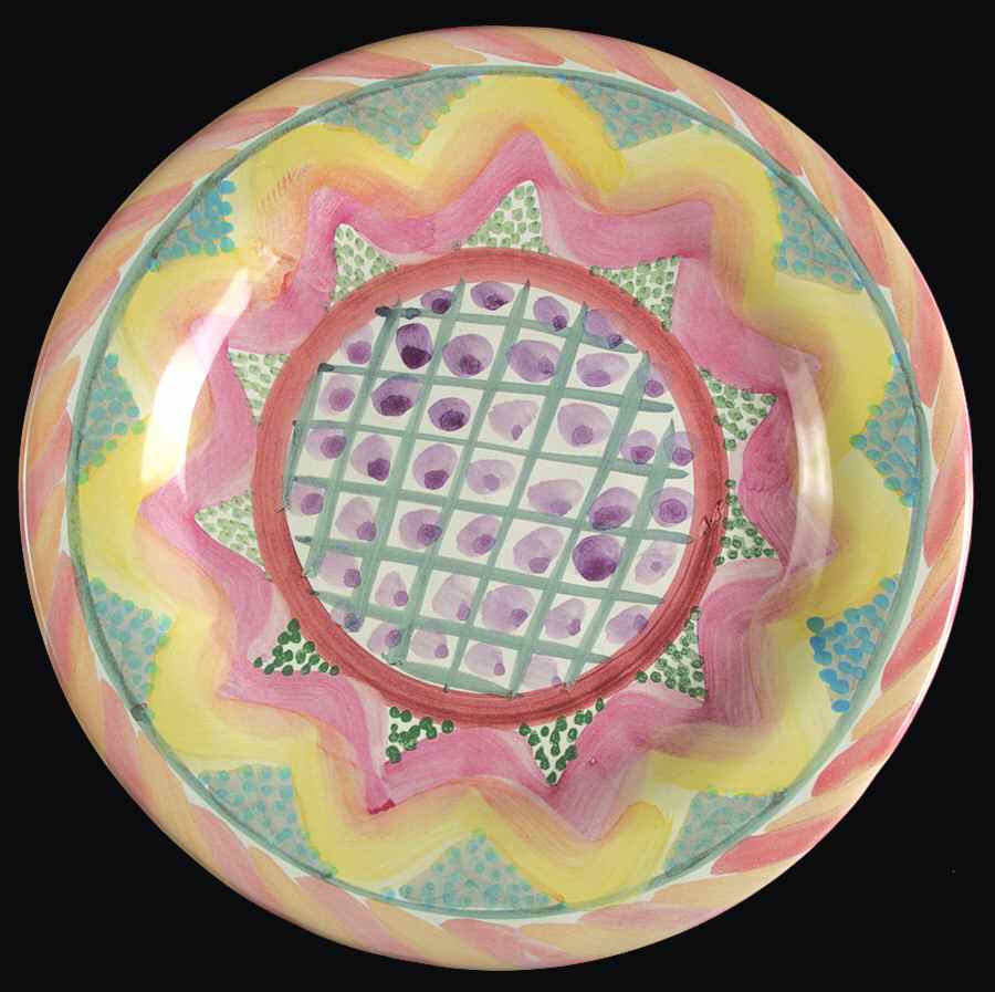 Keukenhof Dinner Plate by MacKenzie-Childs-1