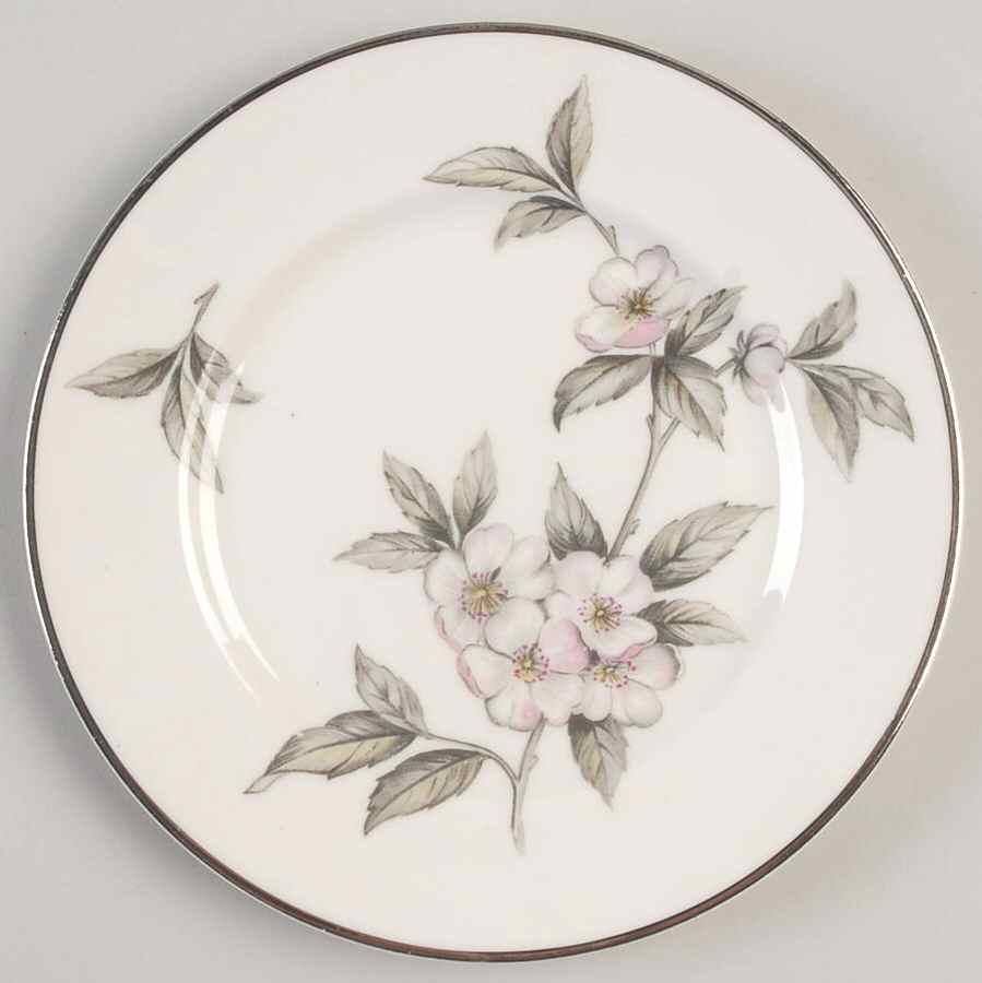 Spring Glory (Platinum) Bread & Butter Plate by Manor House (USA)-1
