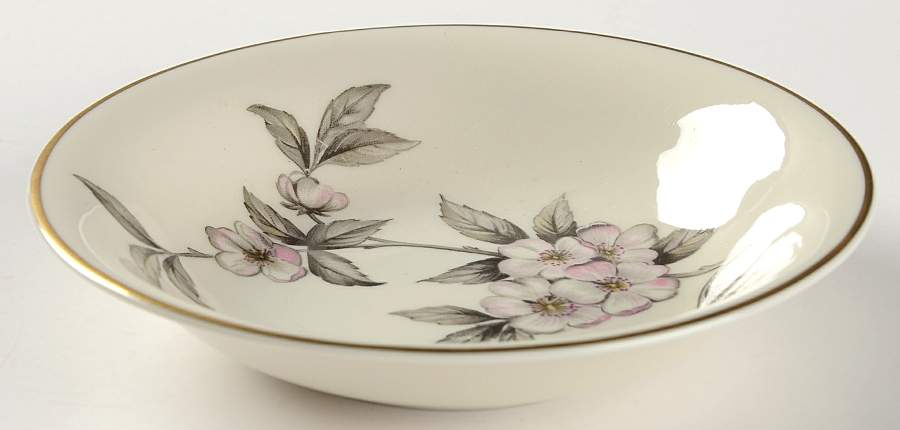 Spring Glory (Gold) Fruit/Dessert (Sauce) Bowl by Manor House (USA)-1