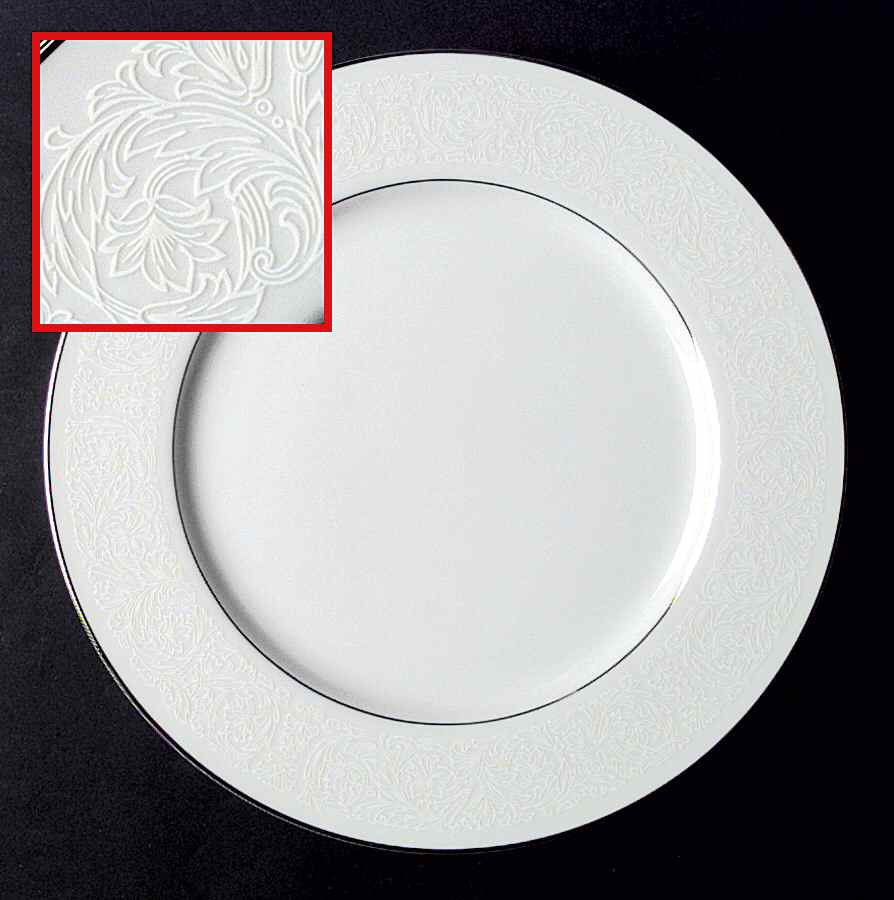 Belgian Lace Dinner Plate by Majestic (Japan)-1