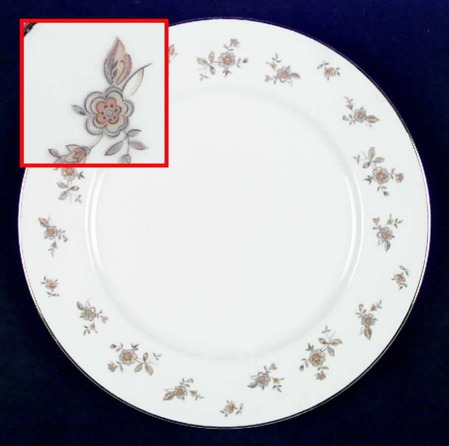 Hanover Dinner Plate by Majestic (Japan)-1