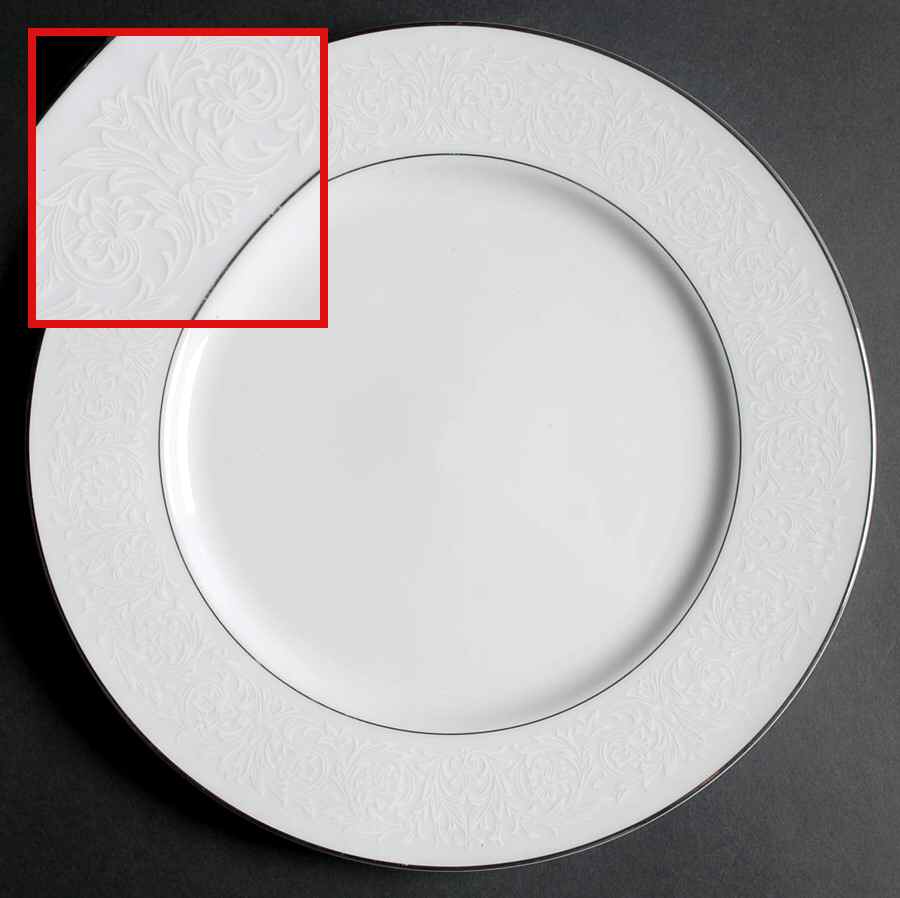 Plymouth Dinner Plate by Majestic (Japan)-1