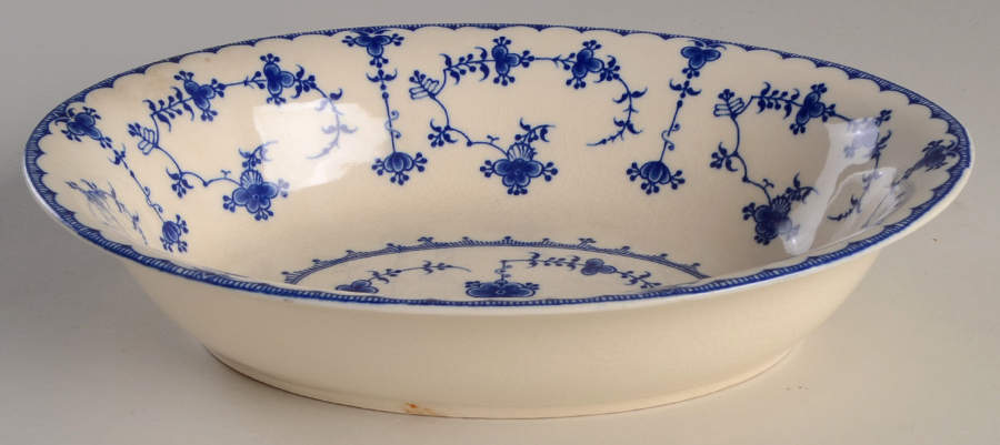 Blue Delft 10" Oval Vegetable Bowl by Maruta-1