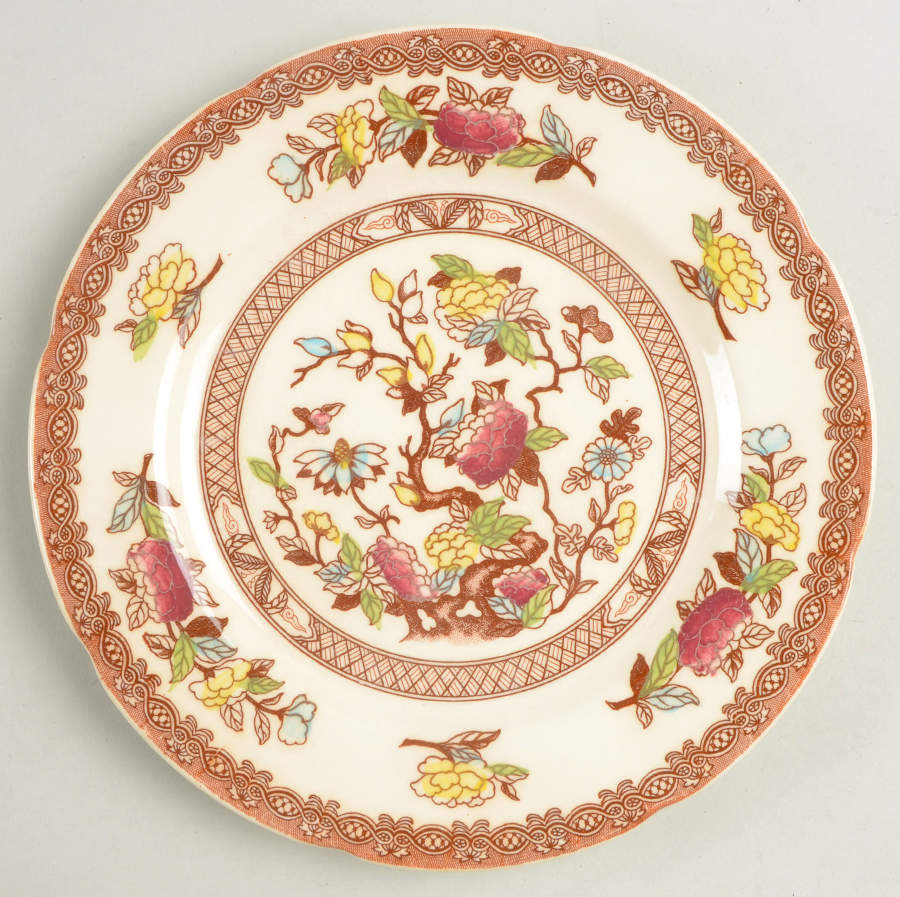 Indian Tree Salad Plate by Maruta-1