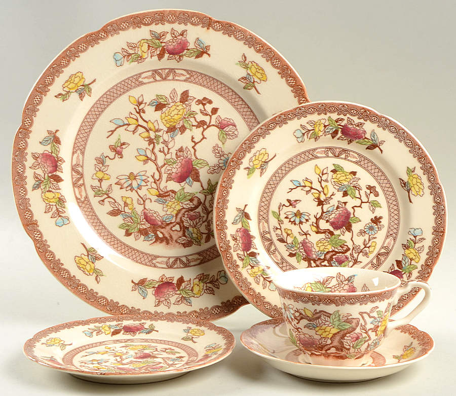 Indian Tree 5 Piece Place Setting by Maruta-1