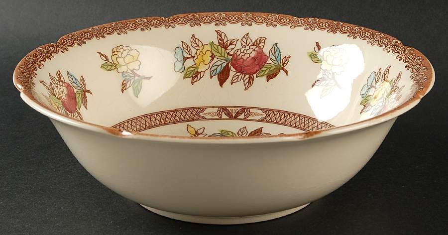 Indian Tree 9" Round Vegetable Bowl by Maruta-1